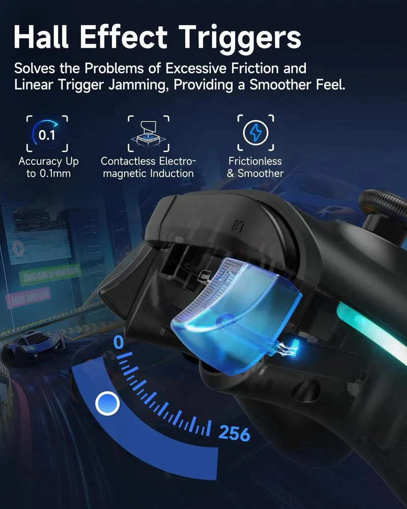 EasySMX X15 RGB Controller with Hall Trigger and Hall Joystick