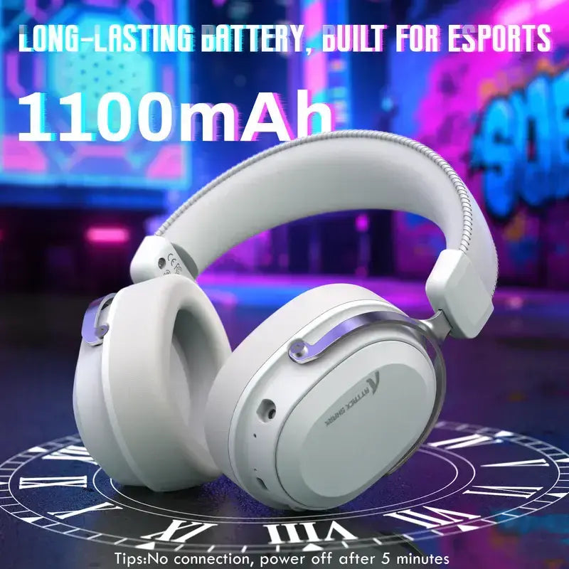 ATTACK SHARK L30PRO Tri-Mode Wireless Gaming Headset – 7.1 Surround Sound