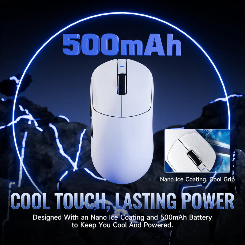 ATTACK SHARK X8 ULTIMATE Tri-Mode Lightweight Gaming Mouse – 42,000 DPI