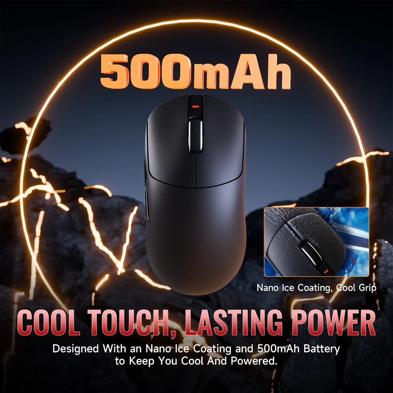 ATTACK SHARK X8 ULTIMATE Tri-Mode Lightweight Gaming Mouse – 42,000 DPI