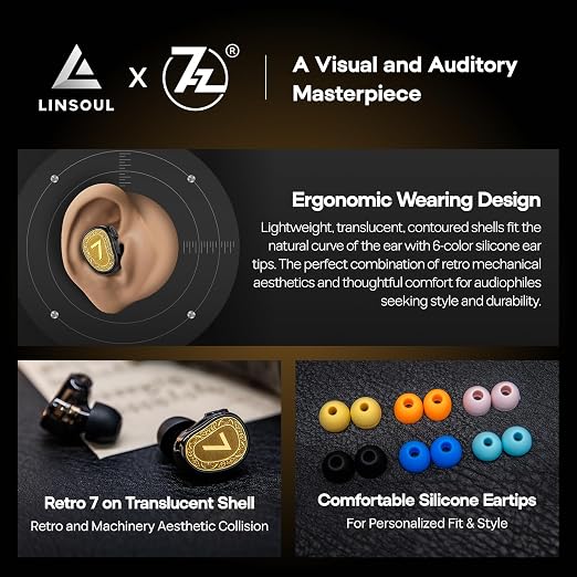 Elua Ultra IEM Earphones – Gold
