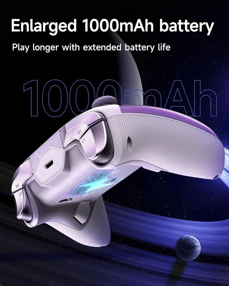 EasySMX D10 Multiplatform Gaming Controller with TMR Sticks, Trigger Lock and Charging Dock