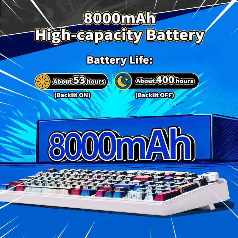 AULA F99 Pro Knob Mechanical Keyboard