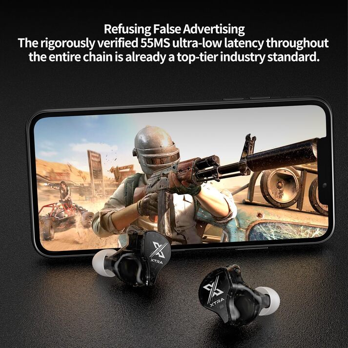 KZ XTRA Bluetooth Earphones 5.4 Qualcomm Hybrid Noise Cancellation