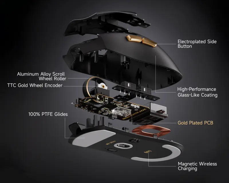 MCHOSE K7 Ultra Wireless Gaming Mouse with 8K Charging Dock