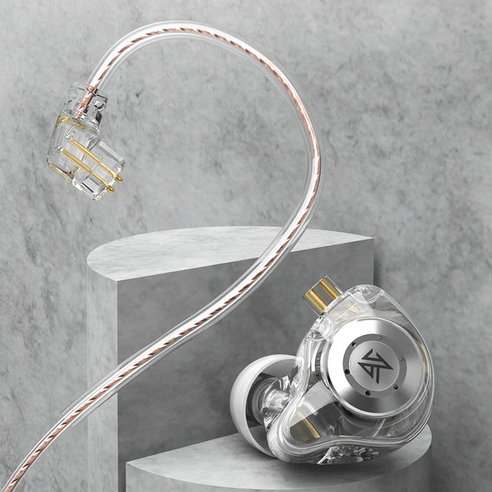 KZ EDX Pro Dynamic Drivers Hi-Fi Bass Dual Magnetic Earbuds with Mic