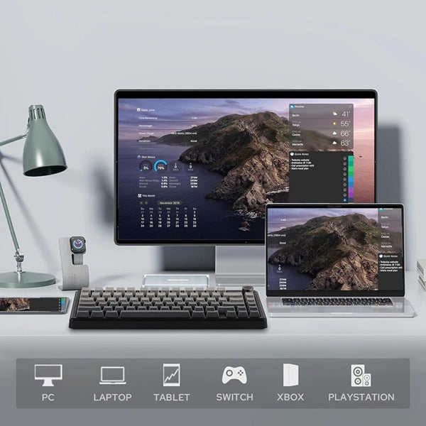AULA F75 MAX 75% RGB Mechanical Wireless Gaming Keyboard