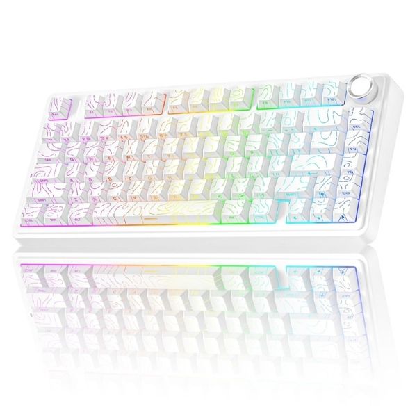 AULA F75 Pro Knob Side-Printed Mechanical Keyboard