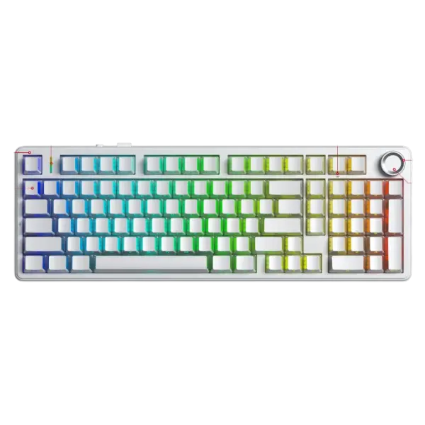 AULA F99 Pro Knob Mechanical Keyboard