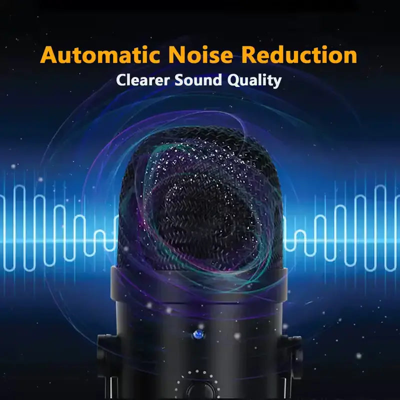GAM-U12 Professional USB Condenser Desktop Microphone Set