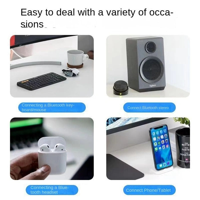 Bluetooth 5.0 USB Adapter Dongle for Windows PC