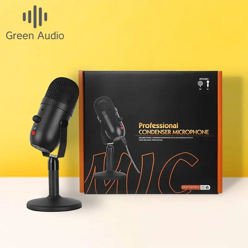 GAM-U12 Professional USB Condenser Desktop Microphone Set