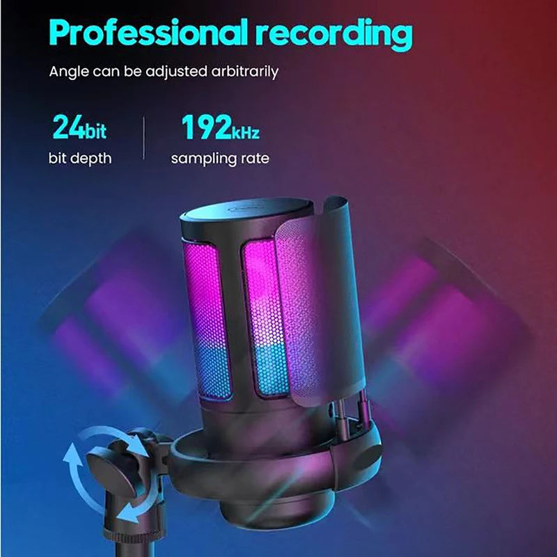 GAM-ME6S RGB Desktop USB Condenser Microphone