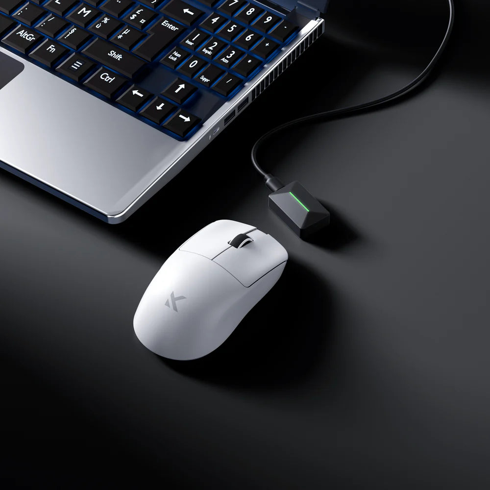 MCHOSE L7 Series Pro Plus -Lightweight Wireless Gaming Mouse White