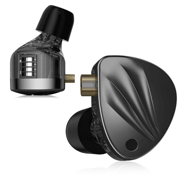 KZ Krila Hybrid Technology 1DD+1BA Hybrid Earphones Black with Mic