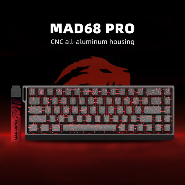 MADLIONS MAD68 PRO Magnetic RGB Gaming Keyboard
