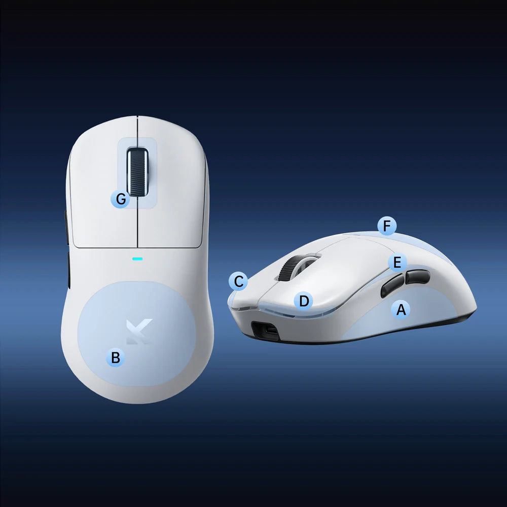 MCHOSE M7 Ultra Series Large-Sized Wireless Gaming Mouse