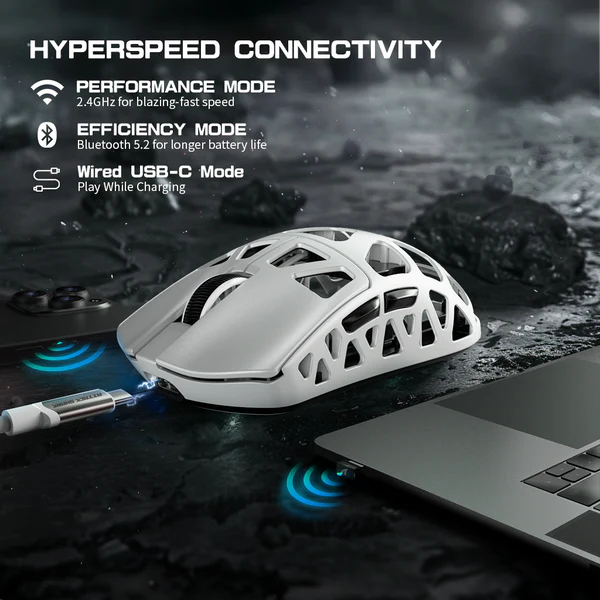 ATTACK SHARK R3 Magnesium Alloy Gaming Mouse 8K