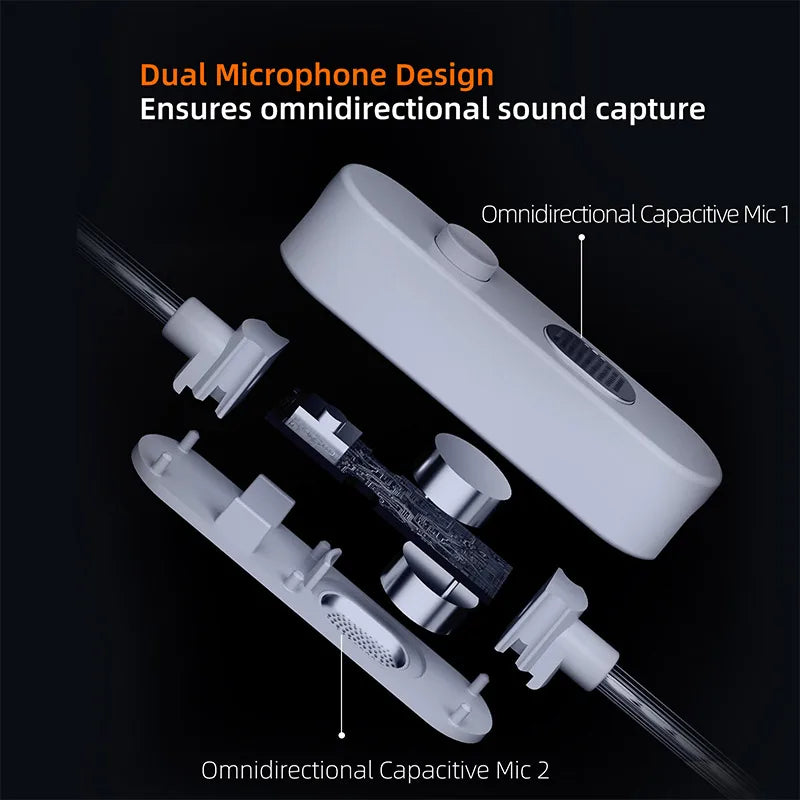 KZ M2 Dual-Mic Silver-Plated OFC Earphone Cable