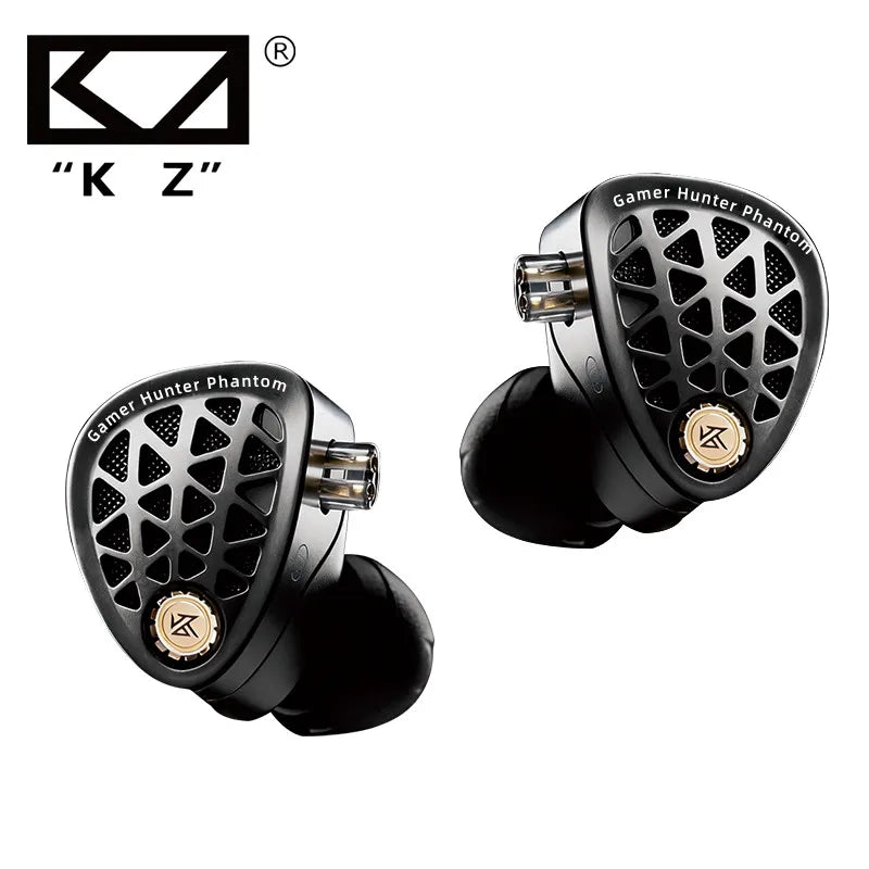 KZ Phantom – Flagship Hi-Fi Gaming Earphones Black