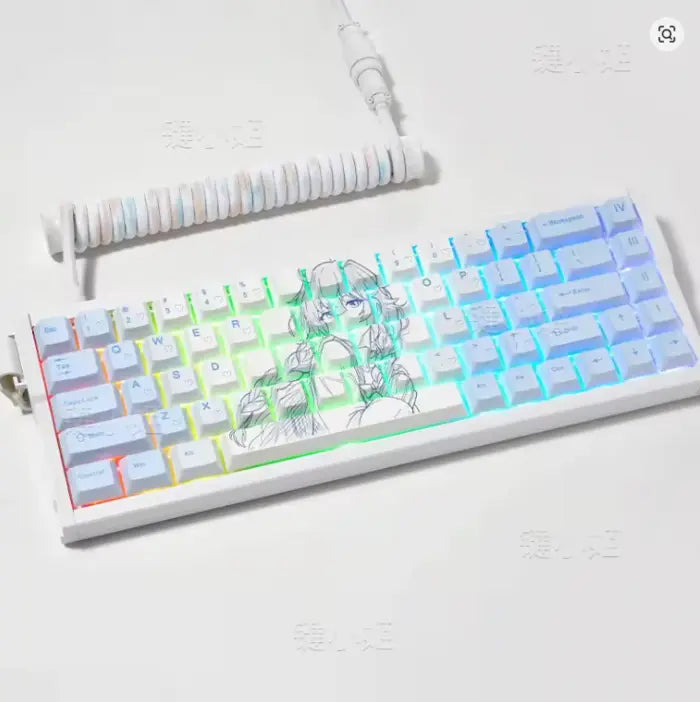FGT-019K Roxy Anime Keycaps Set – 74 Keys
