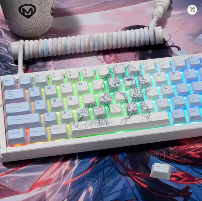 FGT-019K Roxy Anime Keycaps Set – 74 Keys