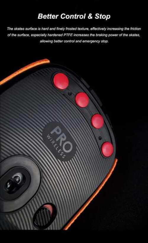 RADIAN Balanced Speed and Control Premium Mouse Skates (Red)