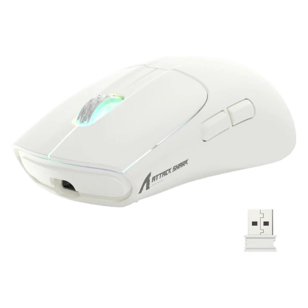 ATTACK SHARK X5 Wireless Gaming Mouse (Tri-Mode RGB Ultra-Light Mouse)