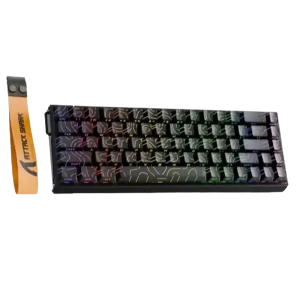 ATTACK SHARK X68MAX HE Rapid Trigger Aluminum Keyboard Magnetic Switch