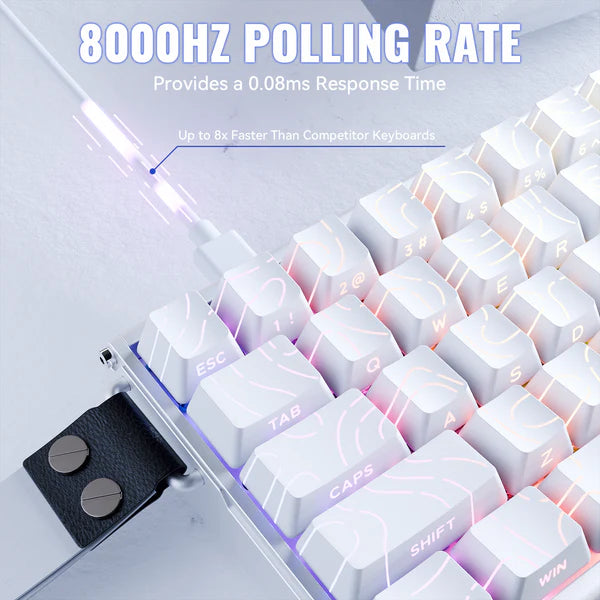 ATTACK SHARK X68MAX HE Rapid Trigger Aluminum Keyboard Magnetic Switch