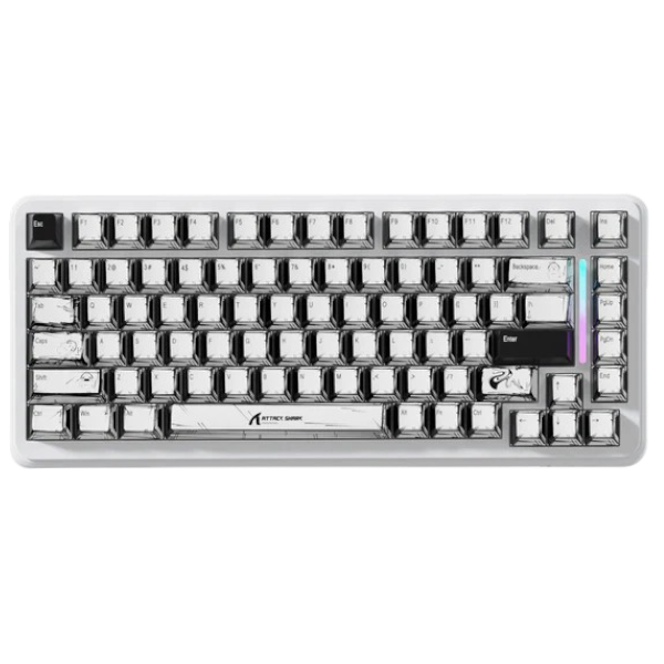 ATTACK SHARK X82PRO HE Wireless Rapid Trigger Gaming Keyboard Magnetic Switch