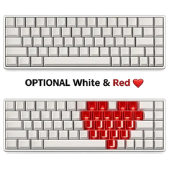 Keyboard color: White
