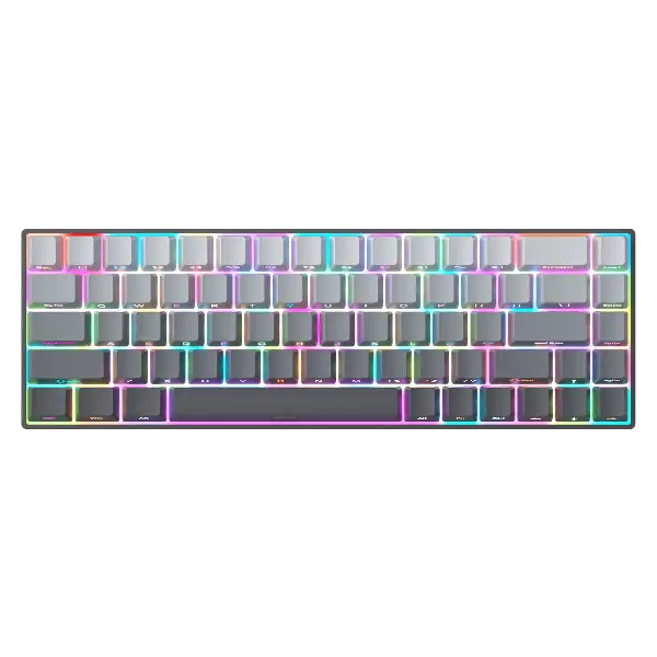 ZIFRIEND TK68 68Keys RGB Mechanical Keyboard (Optional & Red ❤️ Keycap Style)