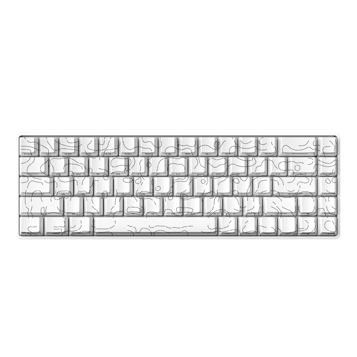 ZIFRIEND TK68 68Keys RGB Mechanical Keyboard