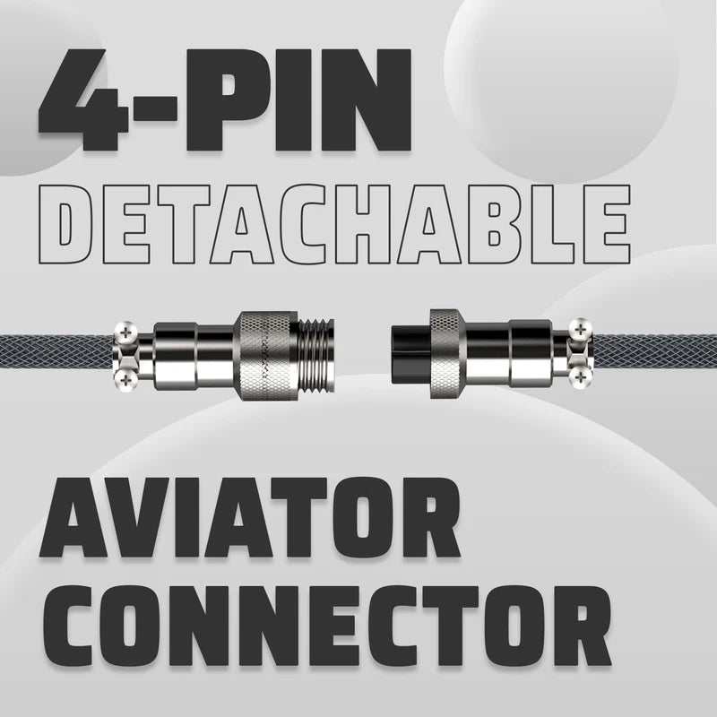 ATTACK SHARK C01PRO Coiled Cable