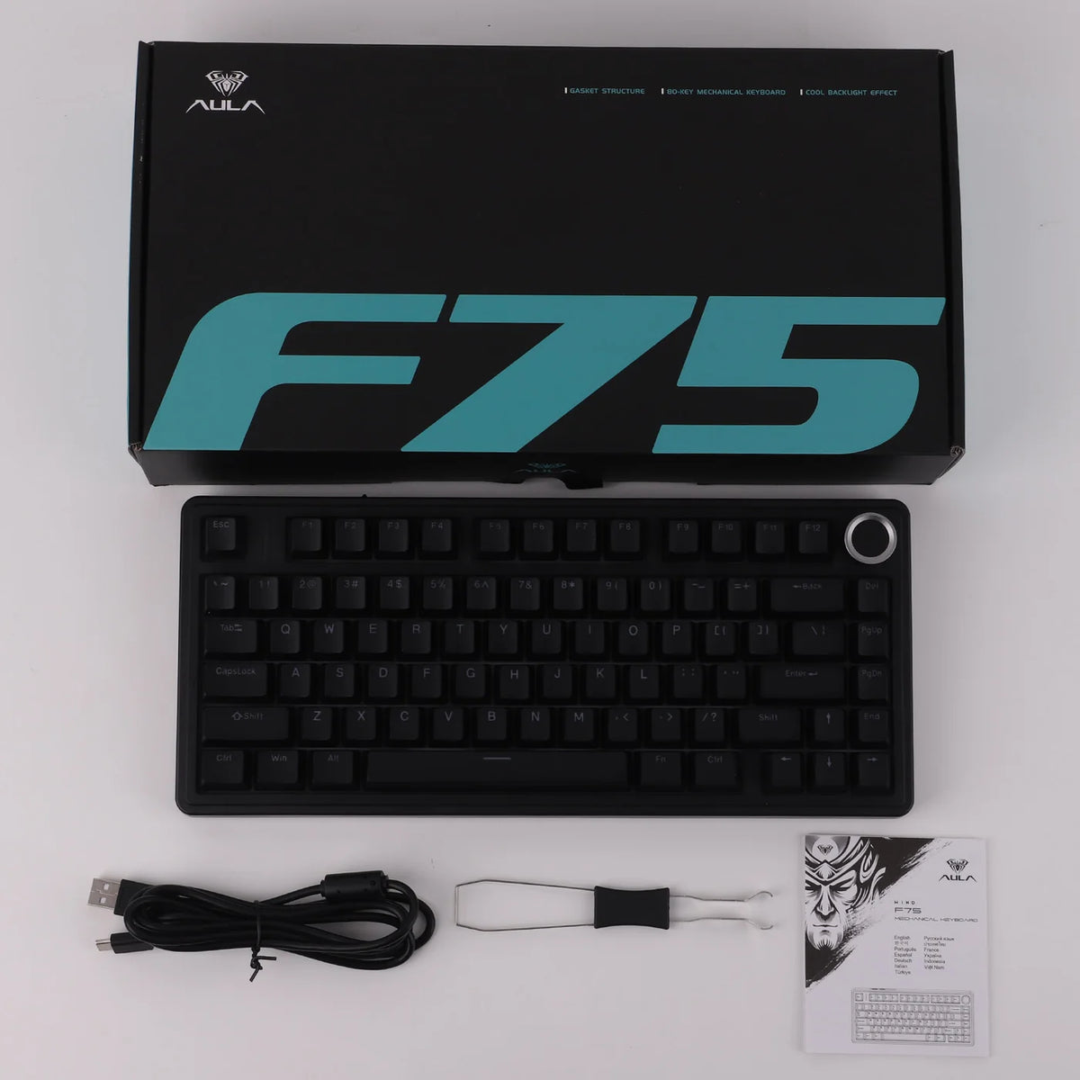 AULA F75 Wired Version
