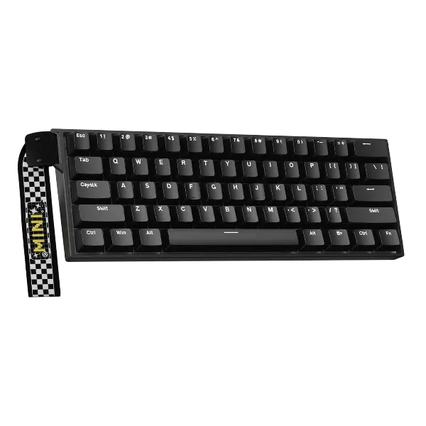 AULA MINI60 HE Wireless Gaming Keyboard Front-Engraved (Black)