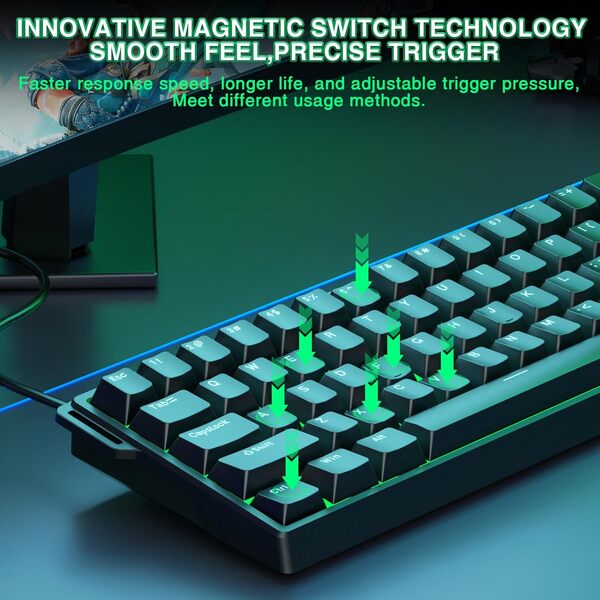 AULA WIN60HE Magnetic Switch Keyboard