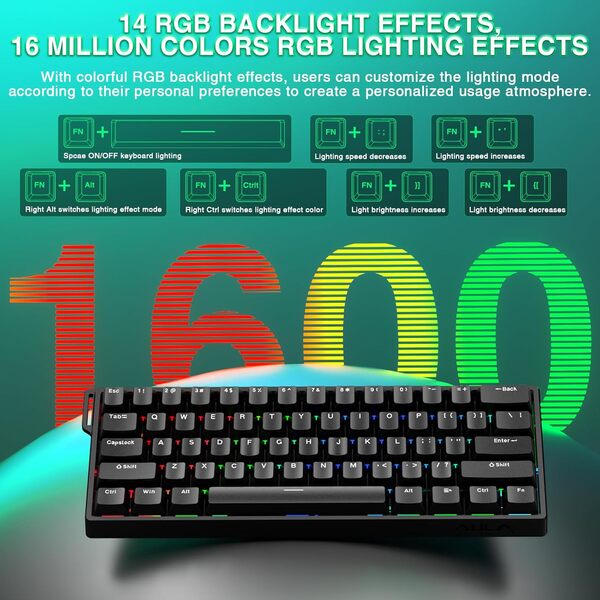 AULA WIN60HE Magnetic Switch Keyboard