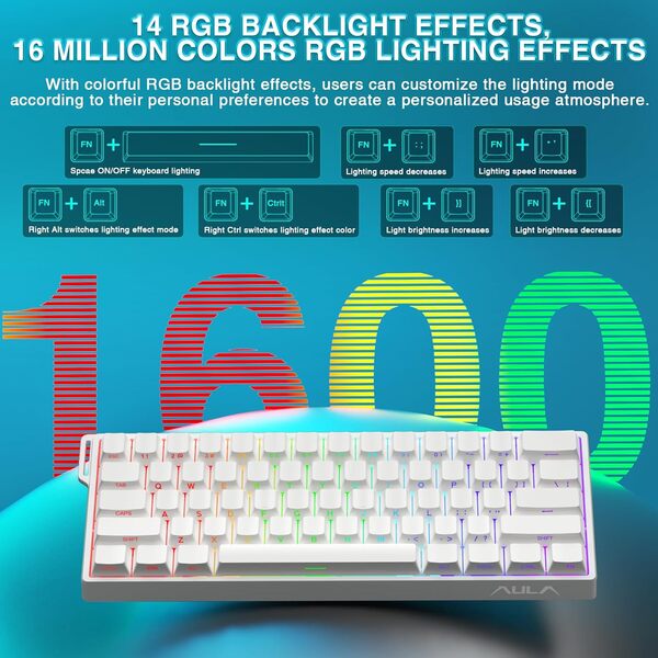 AULA WIN60HE Magnetic Switch Keyboard