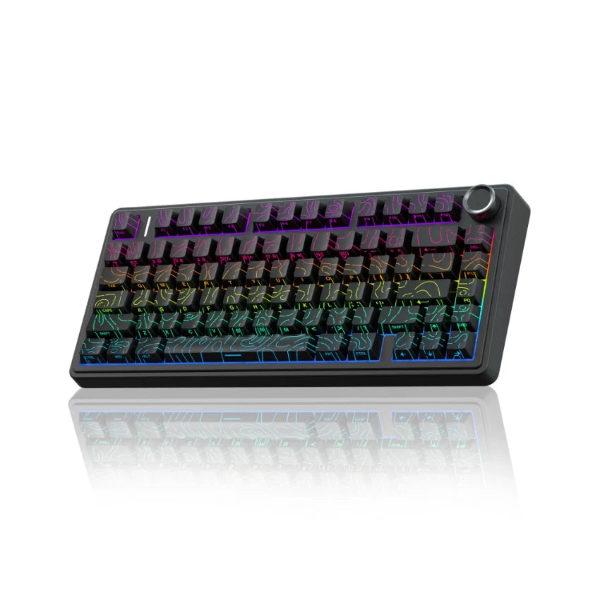 AULA F75 Pro Knob Side-Printed Mechanical Keyboard