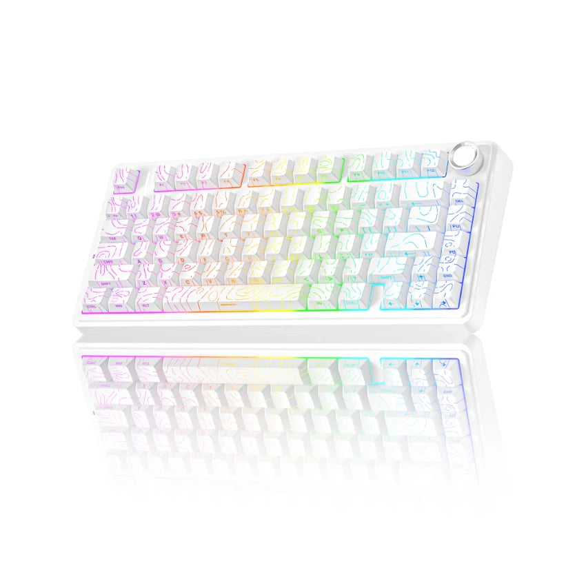 AULA F75 Pro Knob Side-Printed Mechanical Keyboard