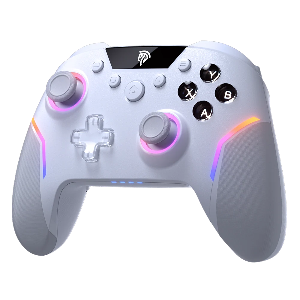 EasySMX X20 Multiplatform Gaming Controller with Trigger Lock and Hall Effect Sensors (White)