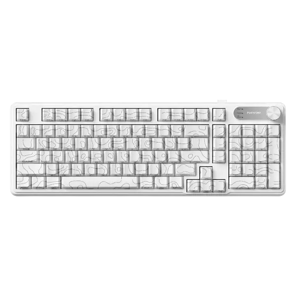 FURYCUBE IP98 Pro Mechanical-Feel Office/Gaming Wireless Keyboard