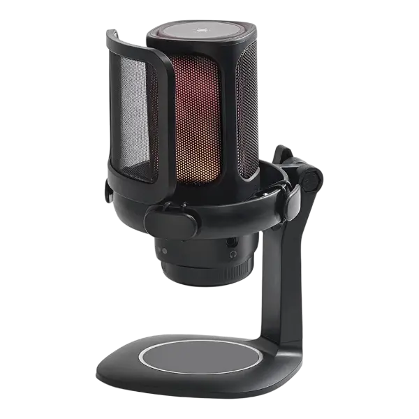 GAM-S1 RGB USB Condenser Microphone with Quick Mute & Pop Filter