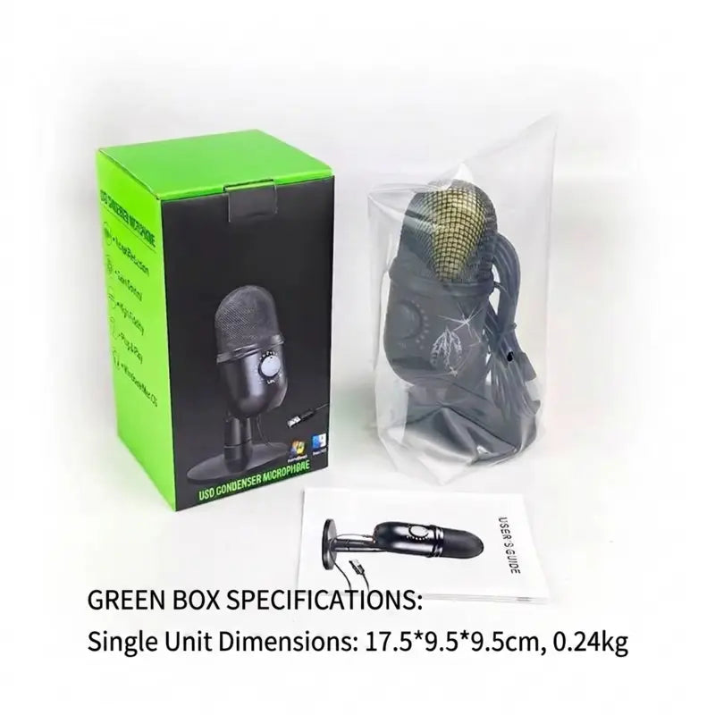 GAM-V5 COOL RGB Gaming USB Condenser Microphone with Noise Cancellation