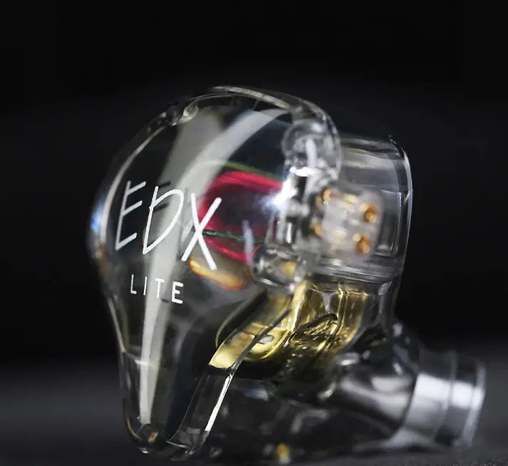 KZ EDX Lite Earphones with Mic Crystal Gray