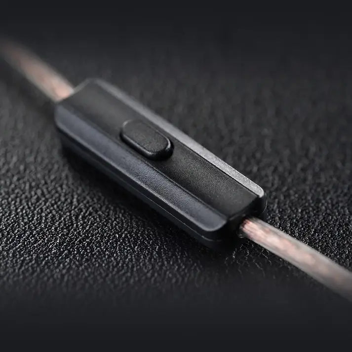 KZ EDX Lite Earphones with Mic Crystal Gray