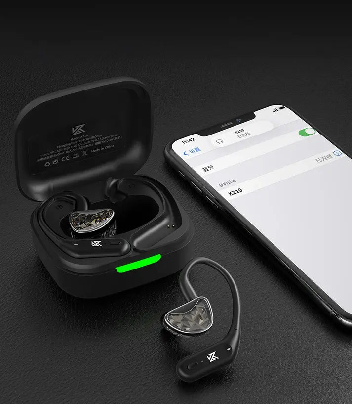 KZ XZ10 – True Wireless Bluetooth 5.3 Ear Hooks with Qualcomm