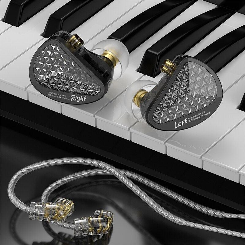 KZ AS16 PRO - 16 Drivers IEM Earphones